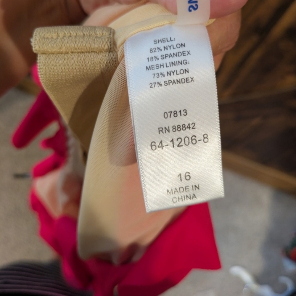 NWT Swimsuits For All Ruffled Tankini - Picture 4 of 7